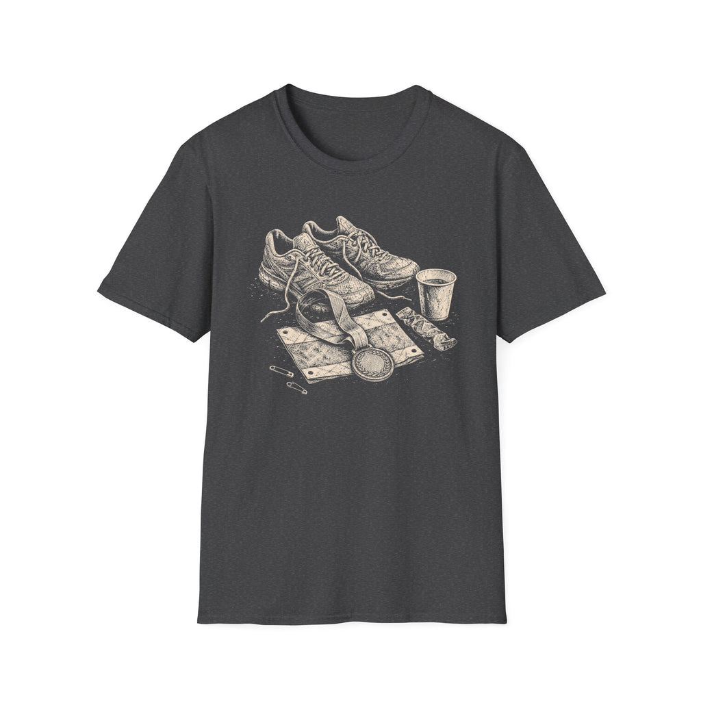 Medal and Shoe Realistic T-Shirt