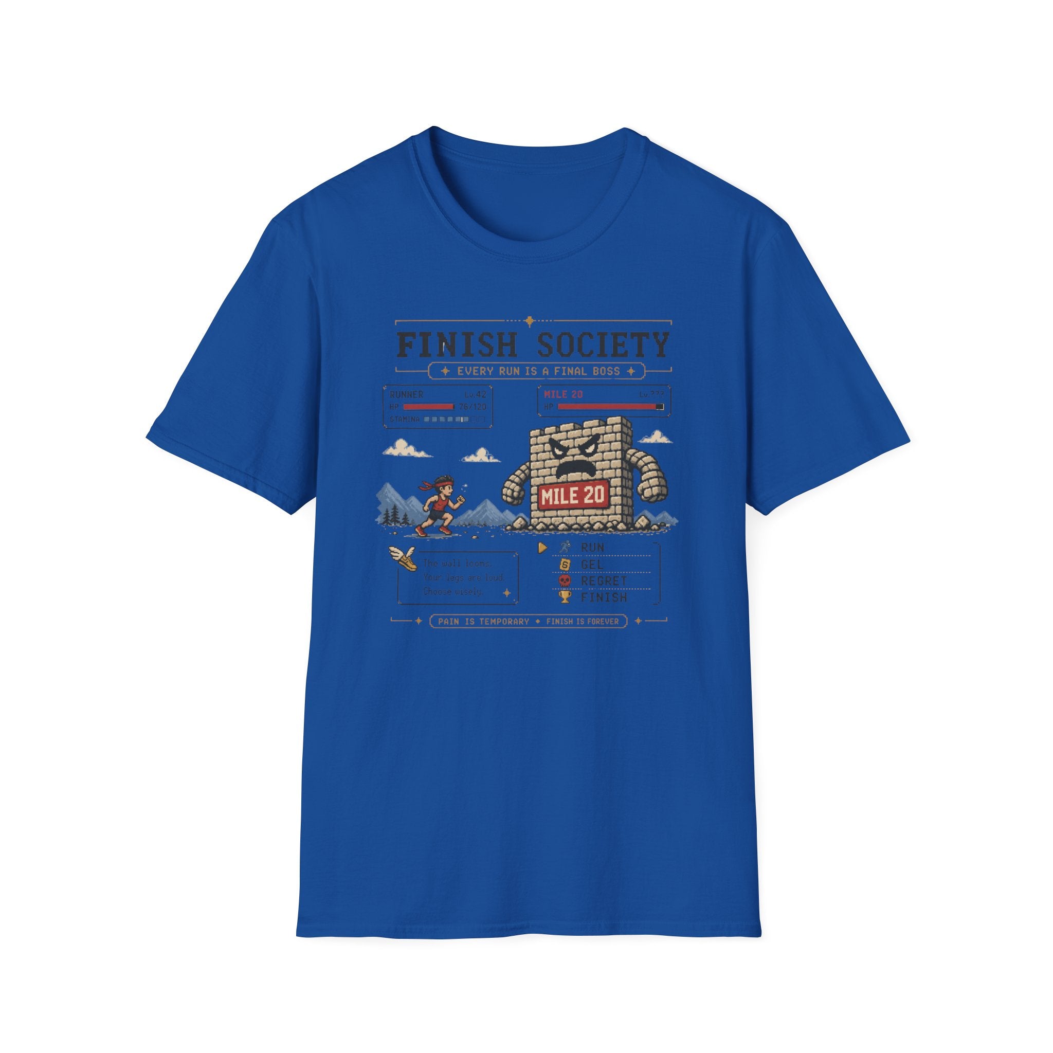 Mile 20 Final Boss T-Shirt