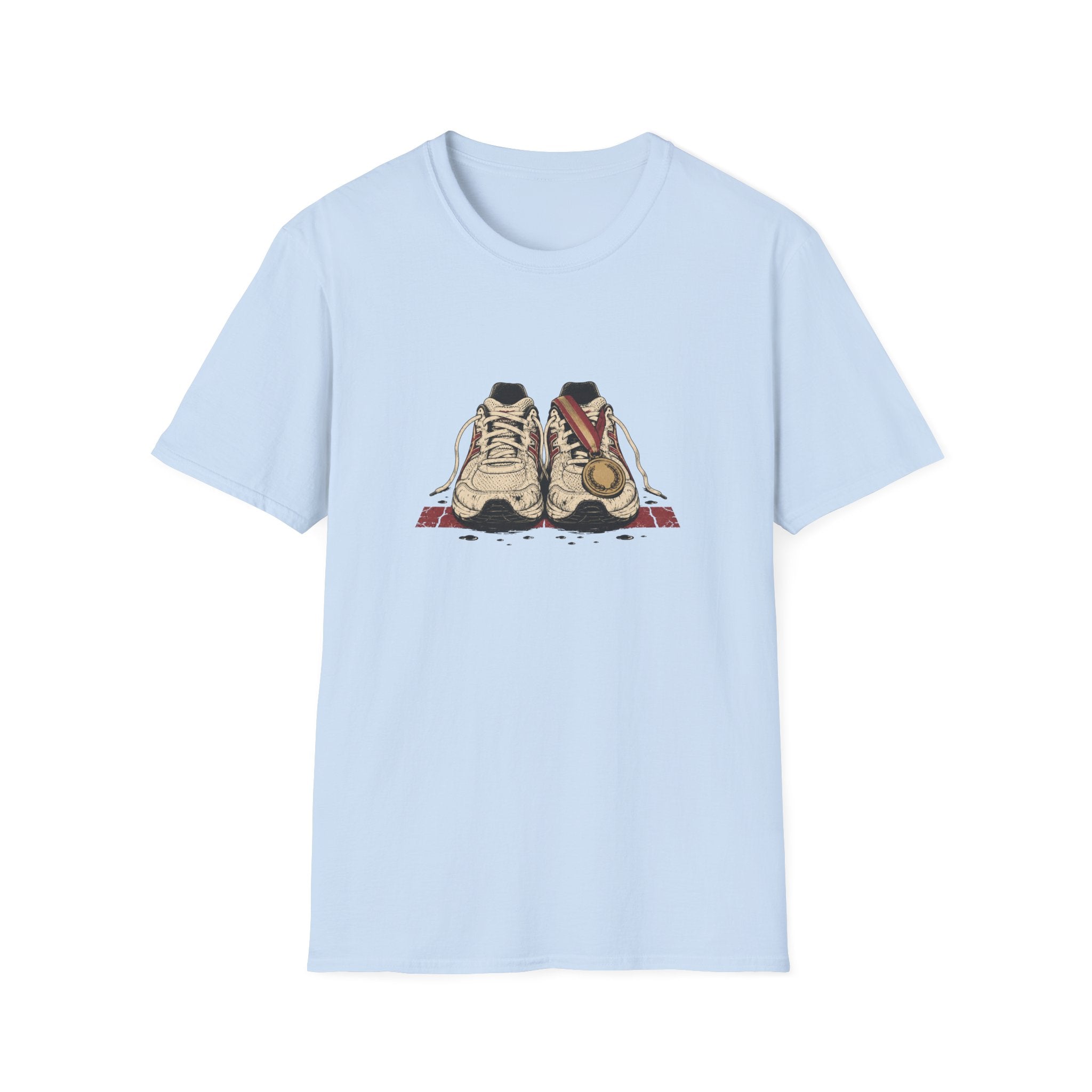 Shoes and Medal T-Shirt