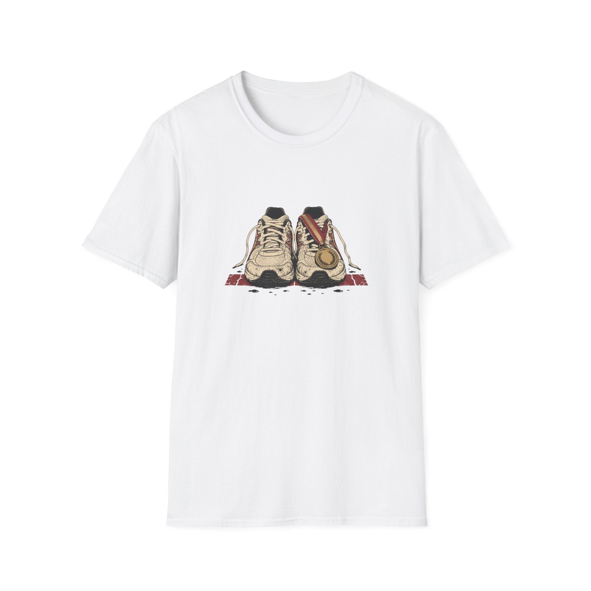 Shoes and Medal T-Shirt