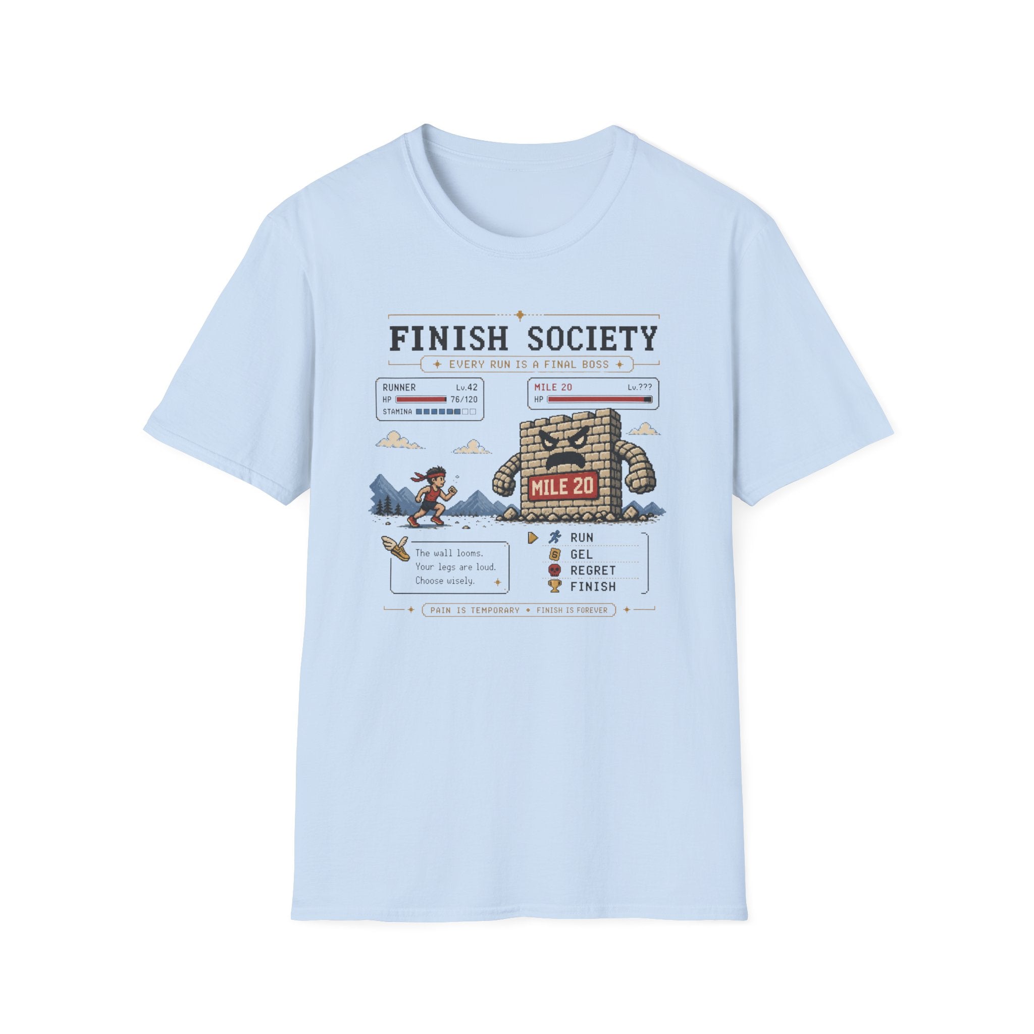Mile 20 Final Boss T-Shirt