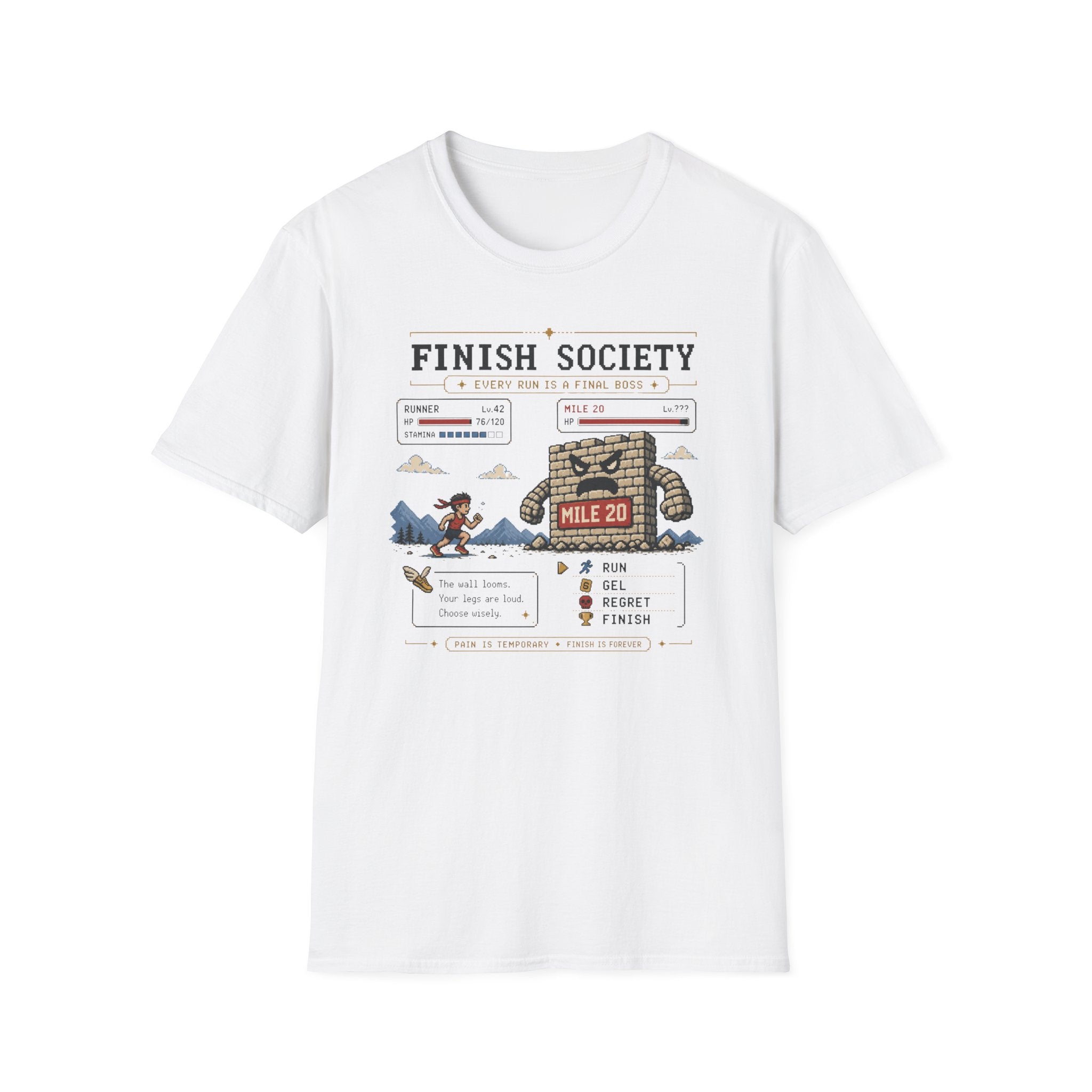 Mile 20 Final Boss T-Shirt