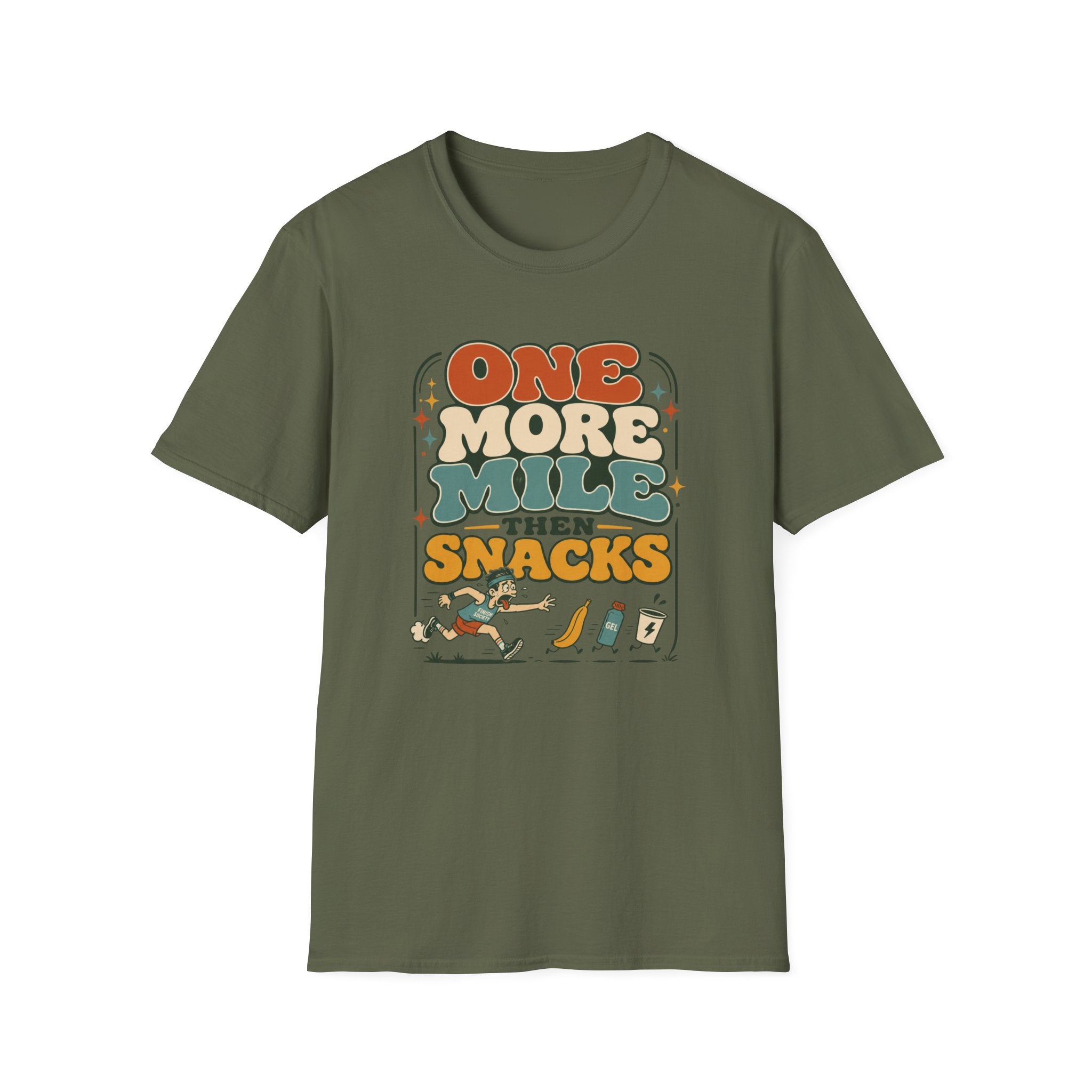 One More Mile then Snacks T-Shirt