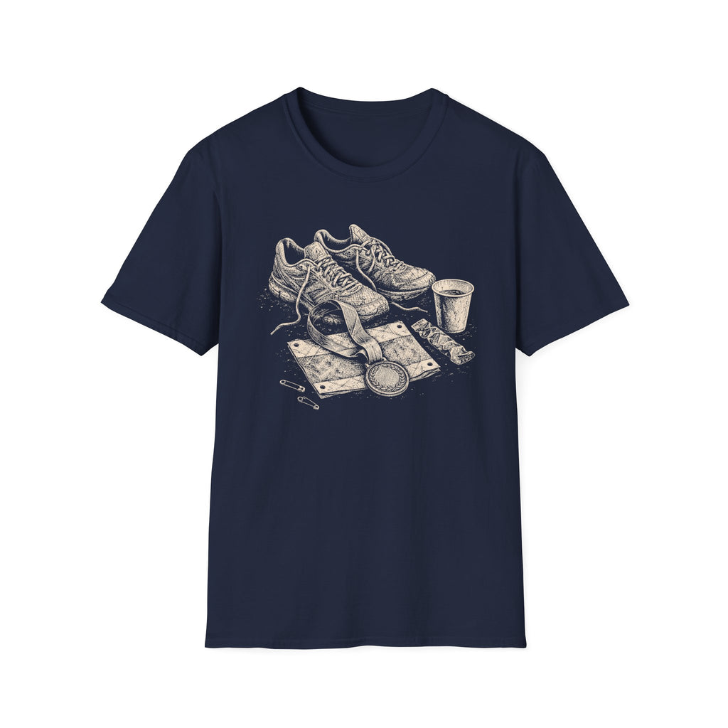 Medal and Shoe Realistic T-Shirt