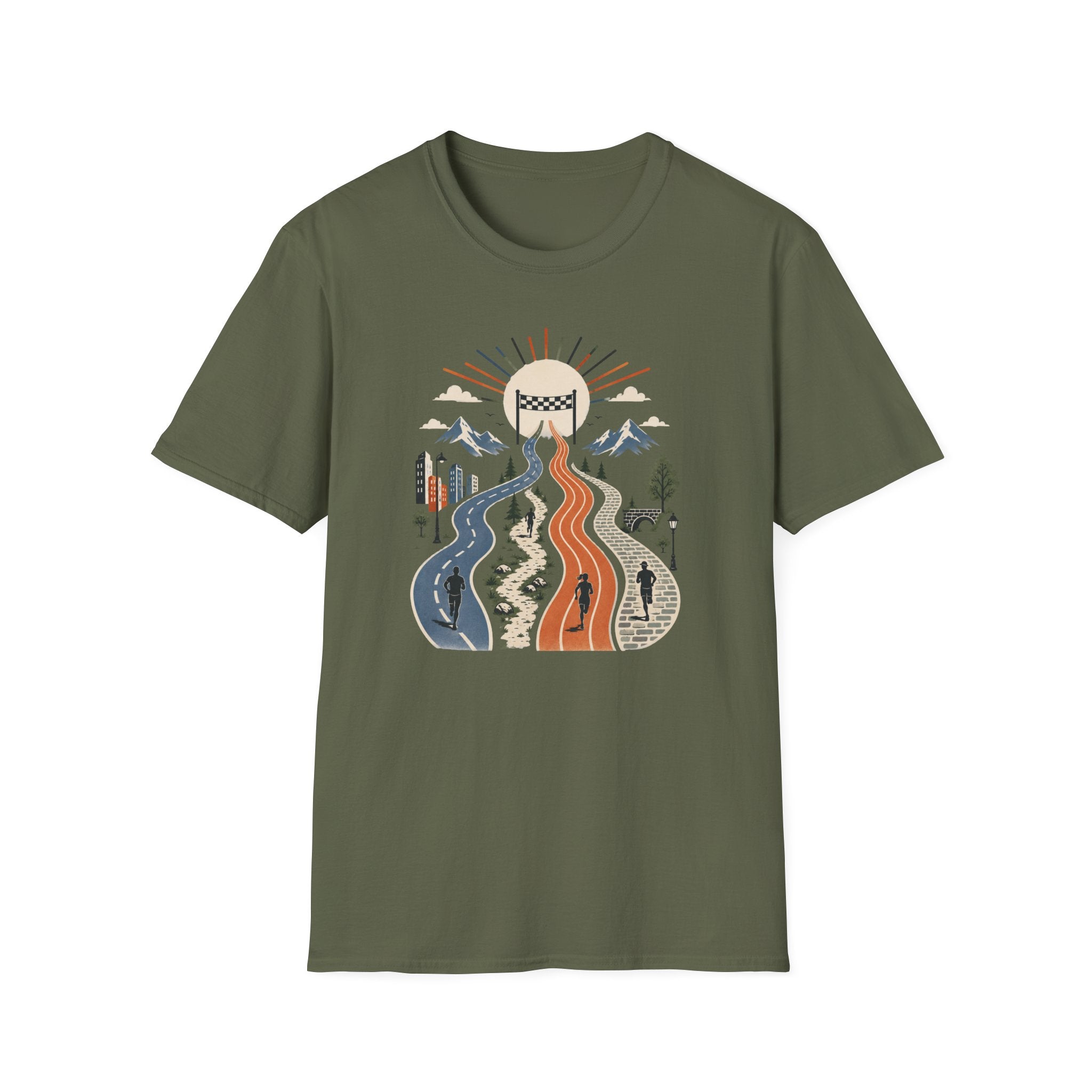 Different Routes T-Shirt