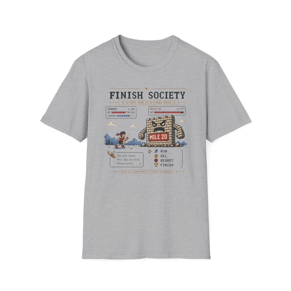 Mile 20 Final Boss T-Shirt