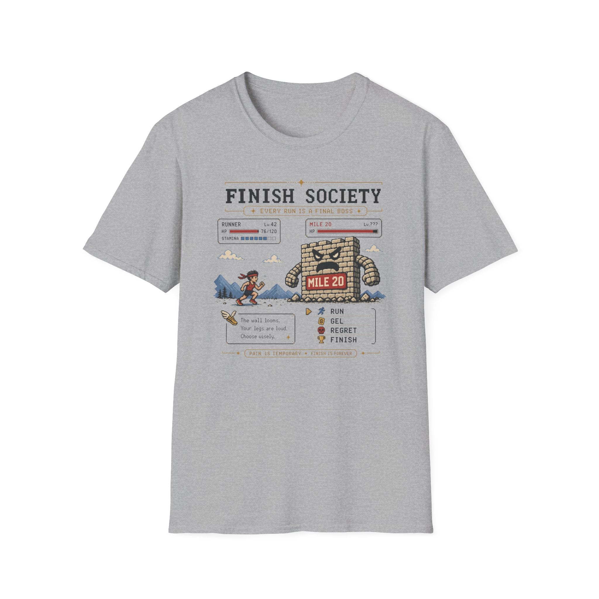 Mile 20 Final Boss T-Shirt