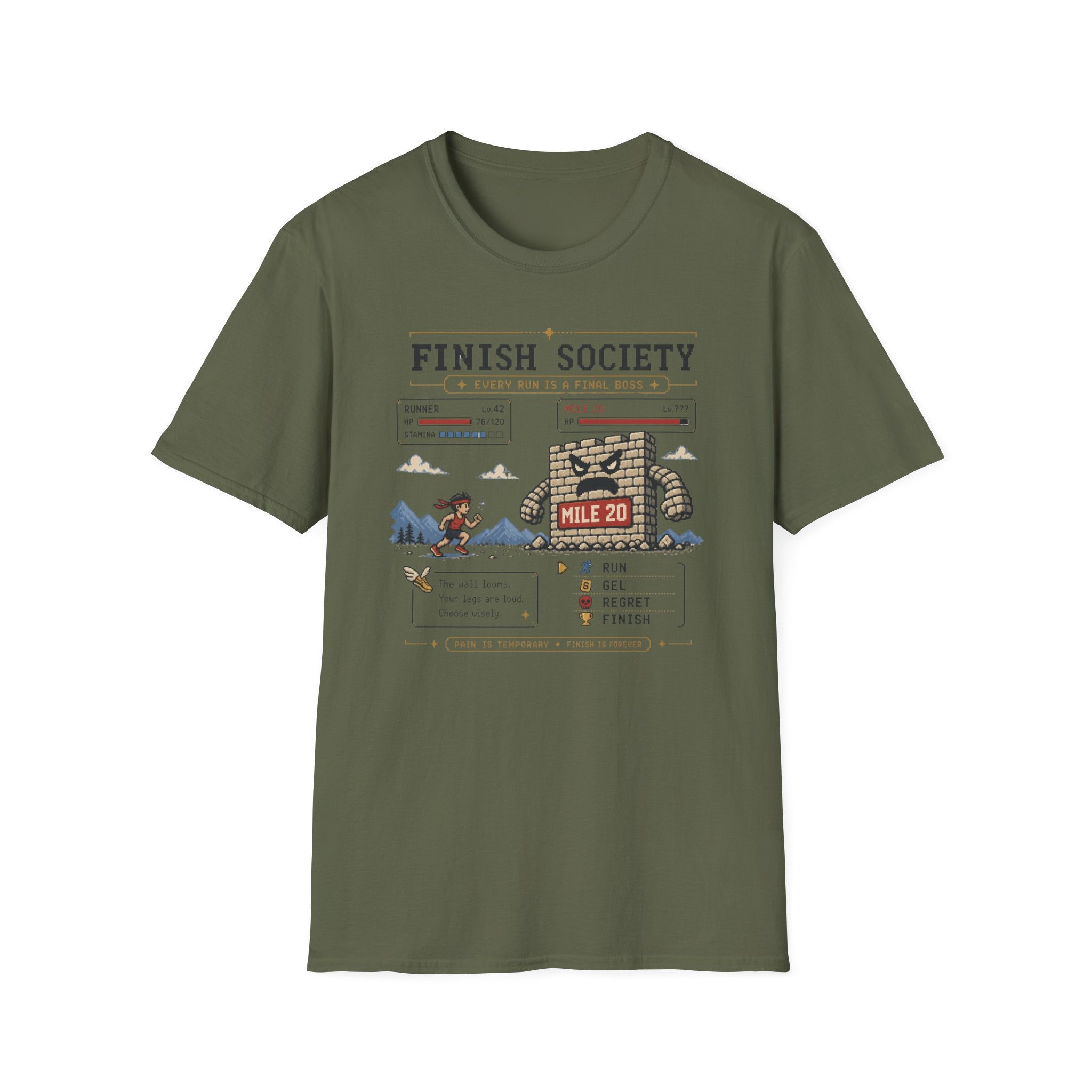 Mile 20 Final Boss T-Shirt