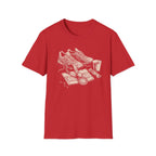 Medal and Shoe Realistic T-Shirt