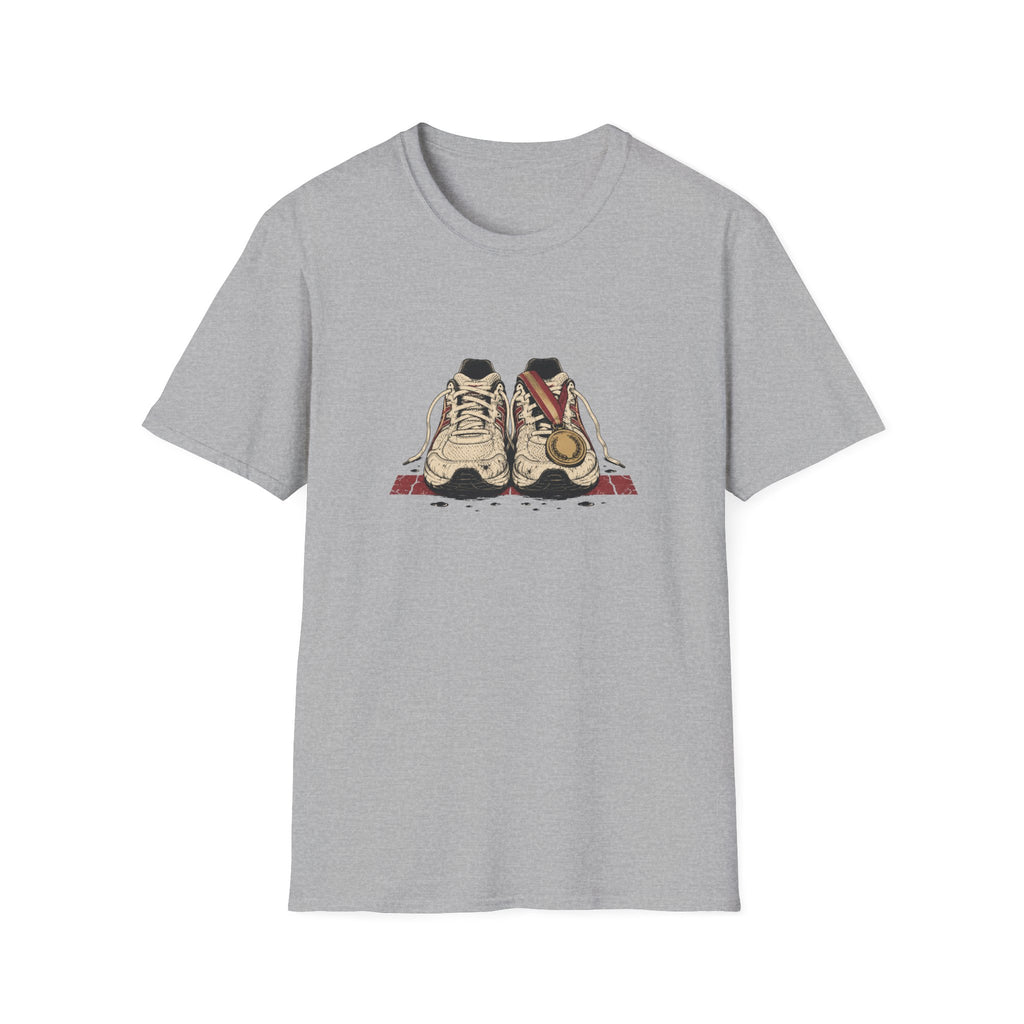 Shoes and Medal T-Shirt