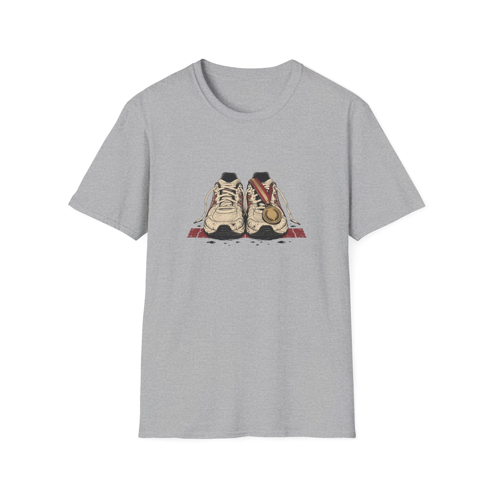 Shoes and Medal T-Shirt