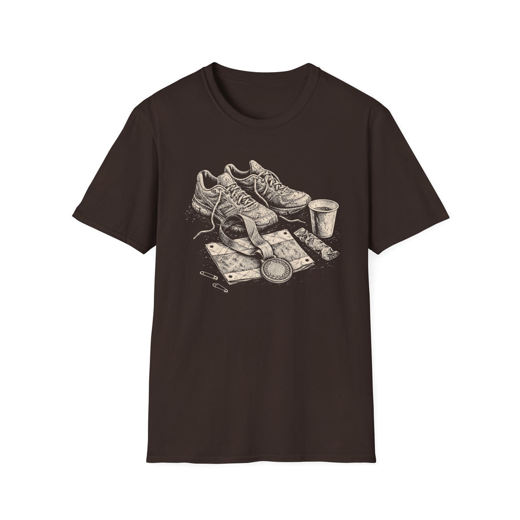 Medal and Shoe Realistic T-Shirt