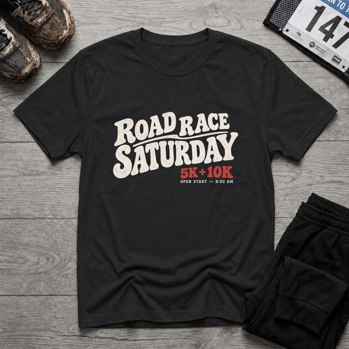 Road Race Saturday T-Shirt