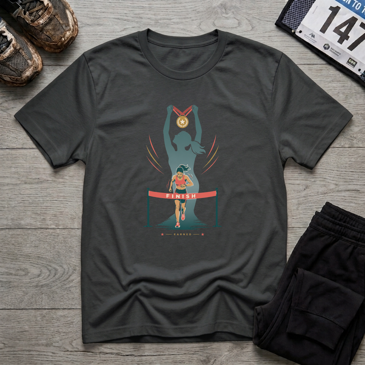 Earned Female T-Shirt