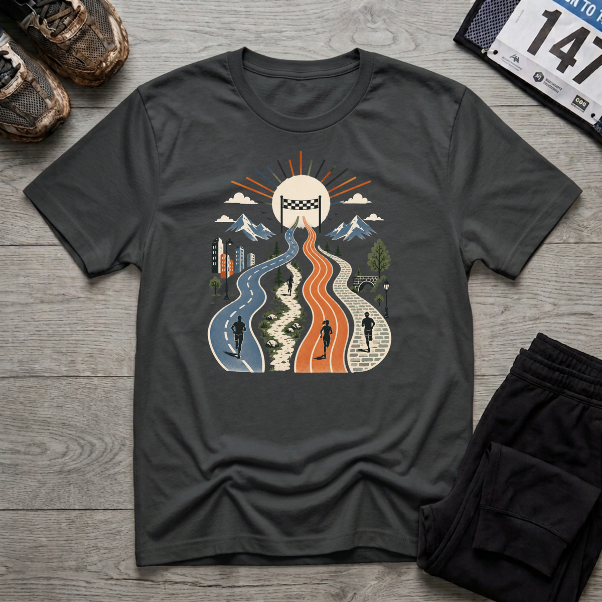 Different Routes T-Shirt