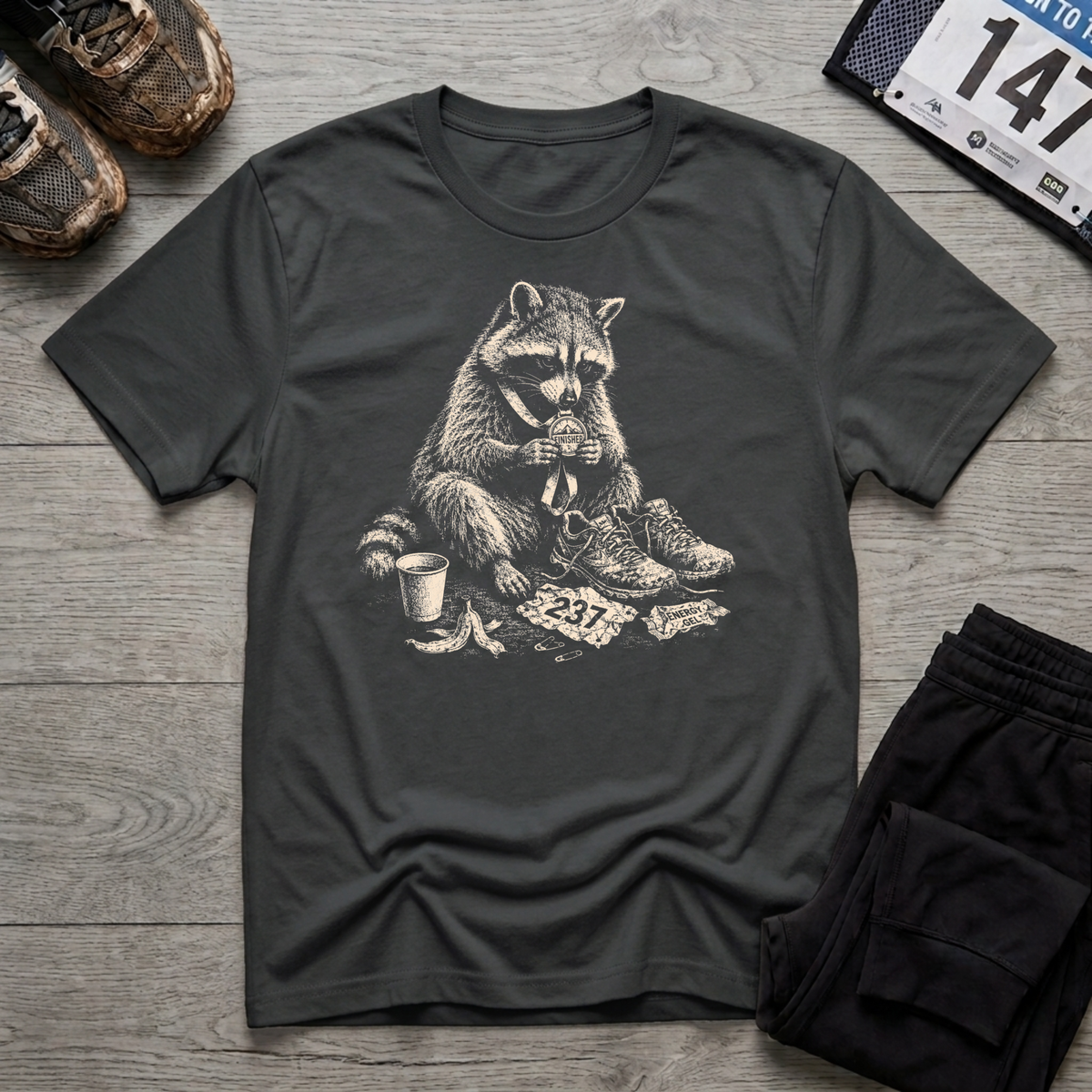 Finisher Racoon T-Shirt