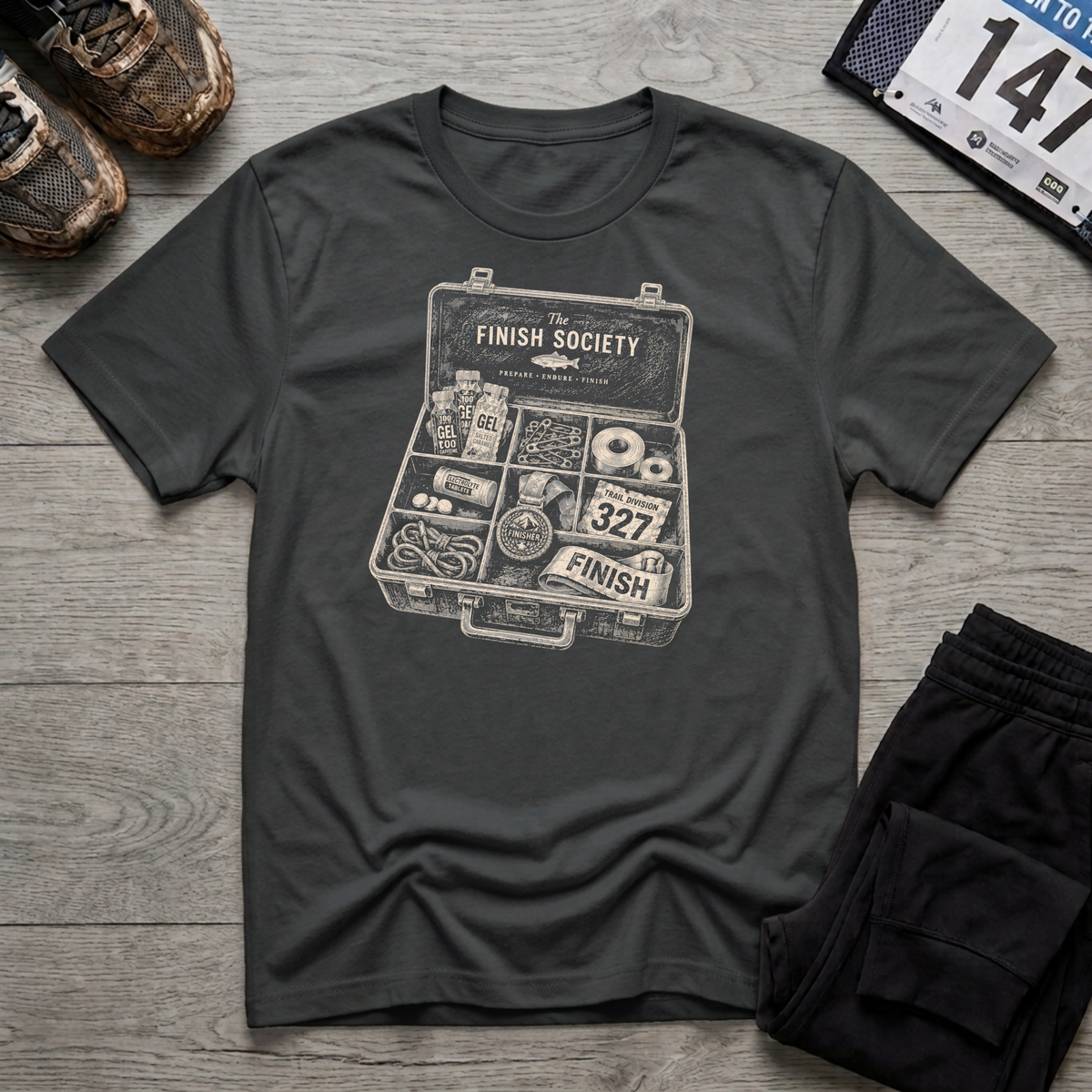 Finisher's Tackle Box T-Shirt