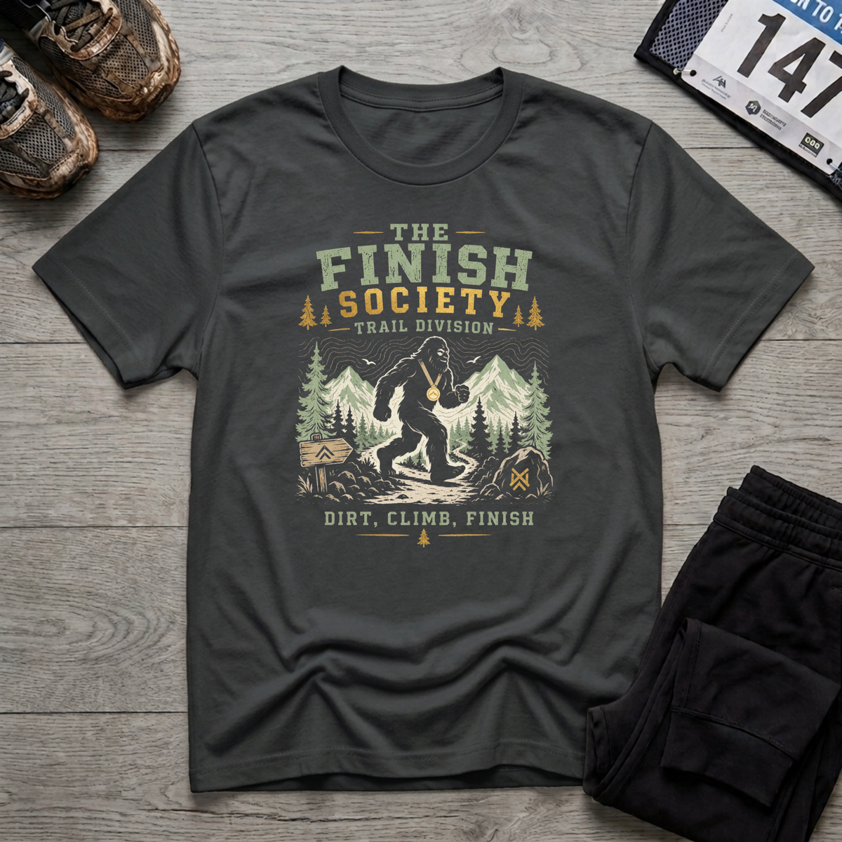 Trail Division Big Foot T-Shirt