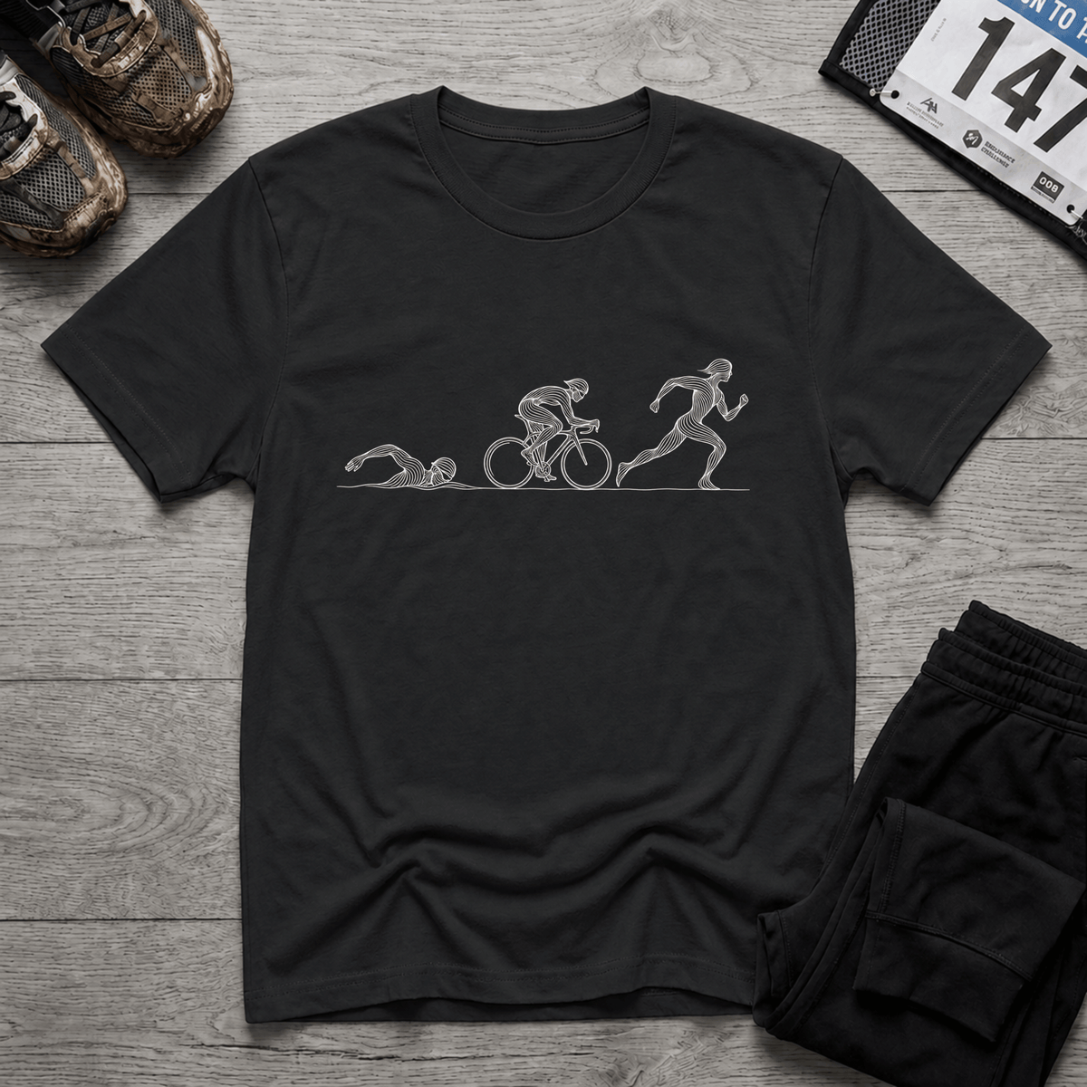 Swim Bike Run Flow T-Shirt