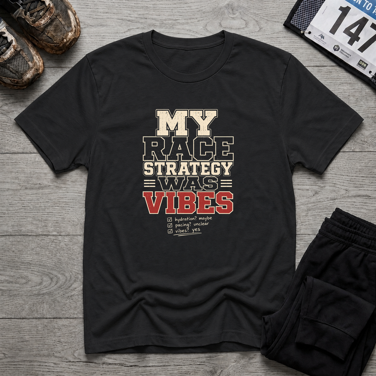 My Race was Vibes T-Shirt