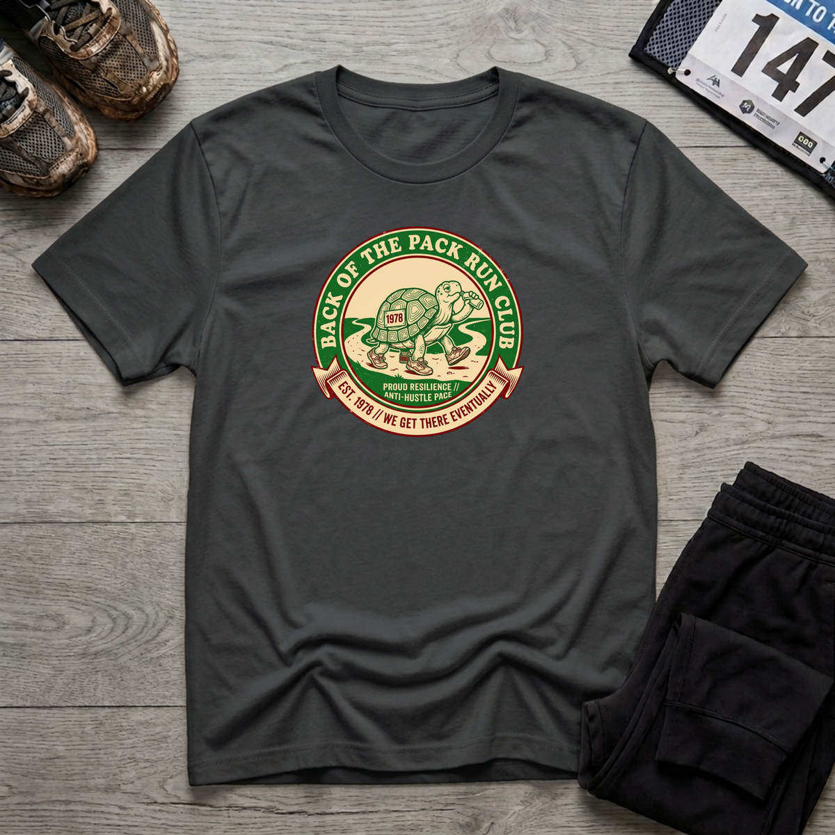 Back of the Pack Turtle T-Shirt