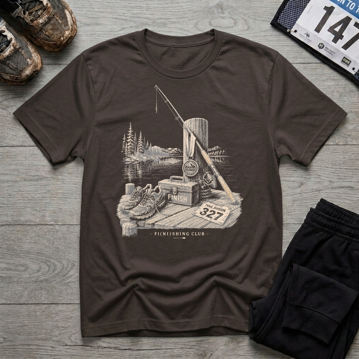 Fi(ni)shing Society Dock T-Shirt