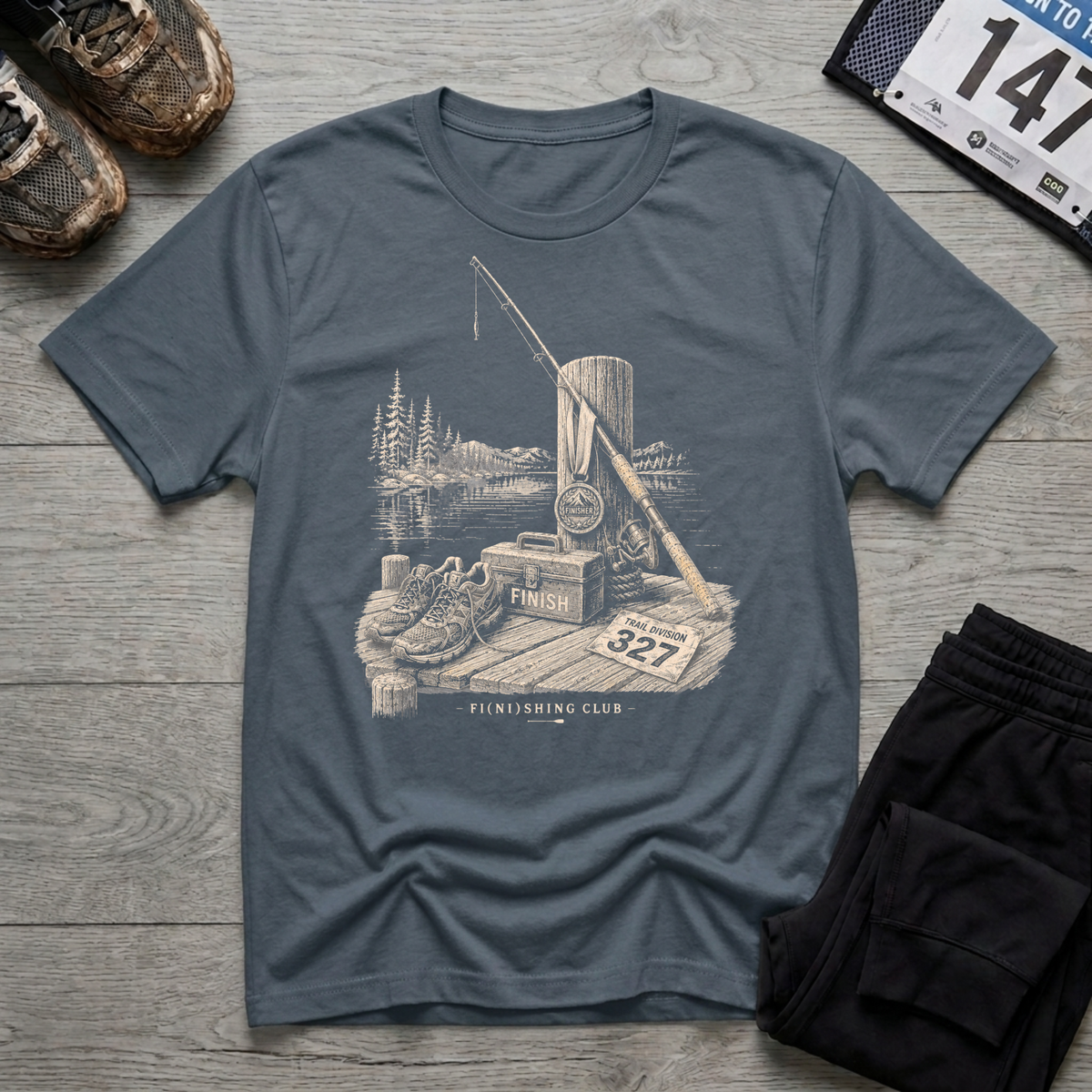 Fi(ni)shing Society Dock T-Shirt