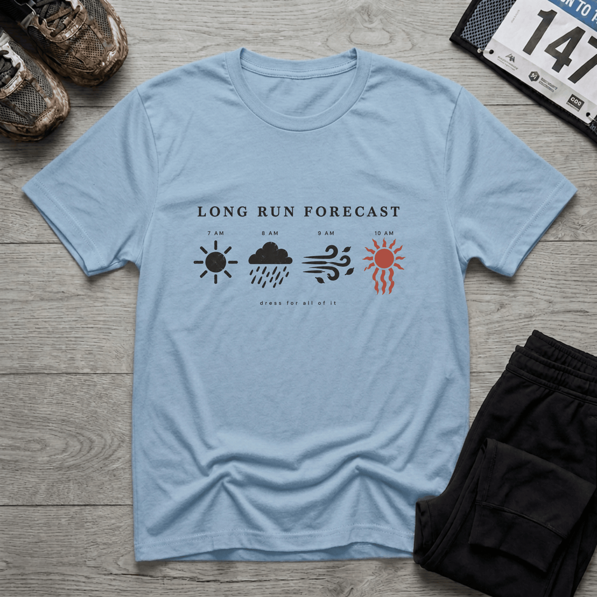 Long Run Forecast T-Shirt