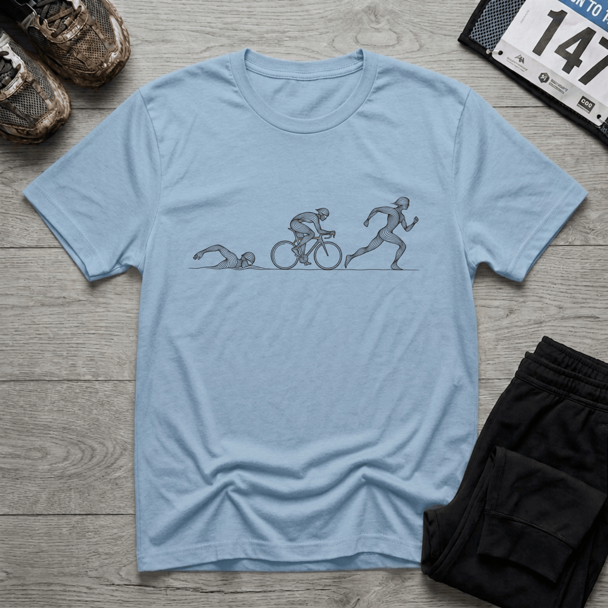 Swim Bike Run Flow T-Shirt