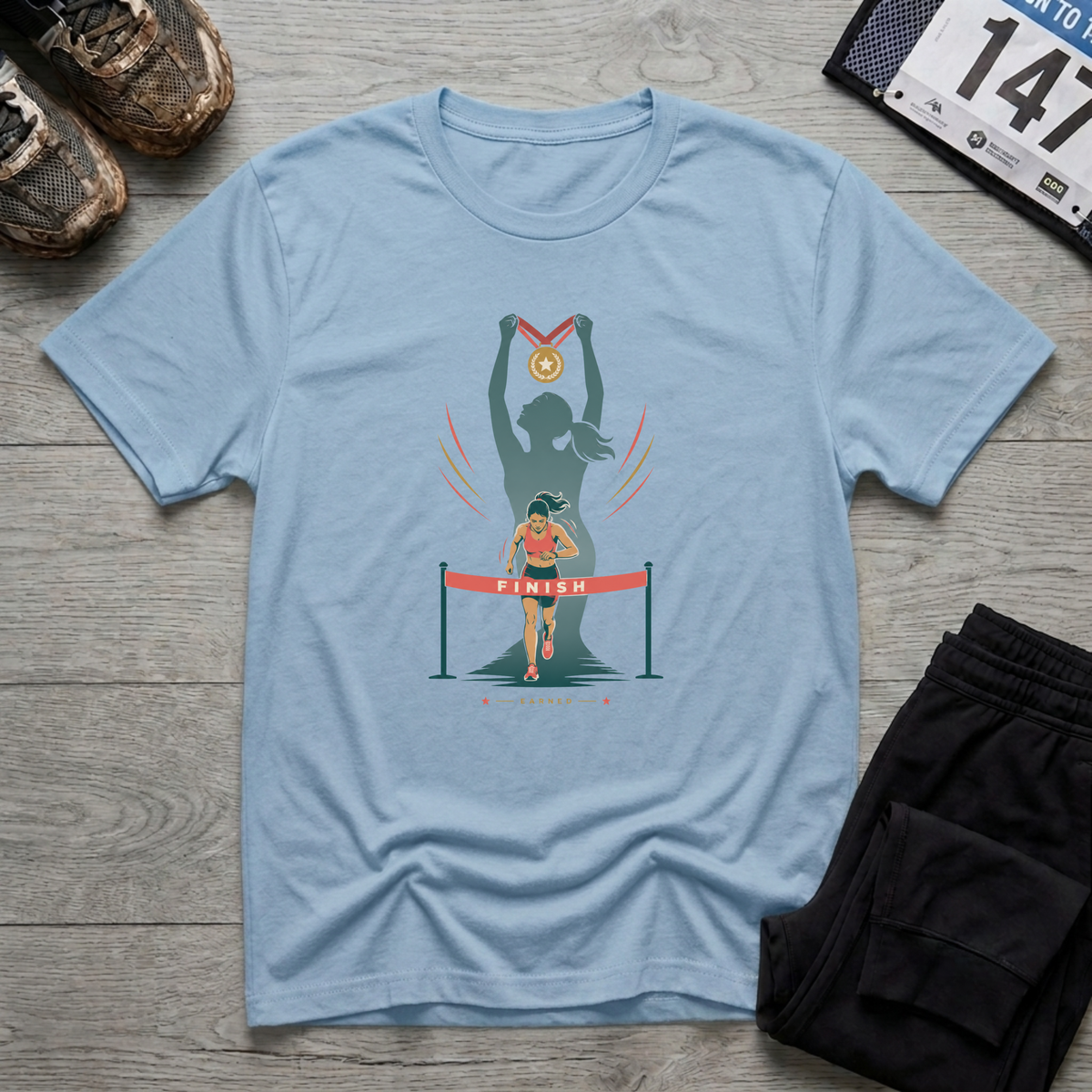 Earned Female T-Shirt