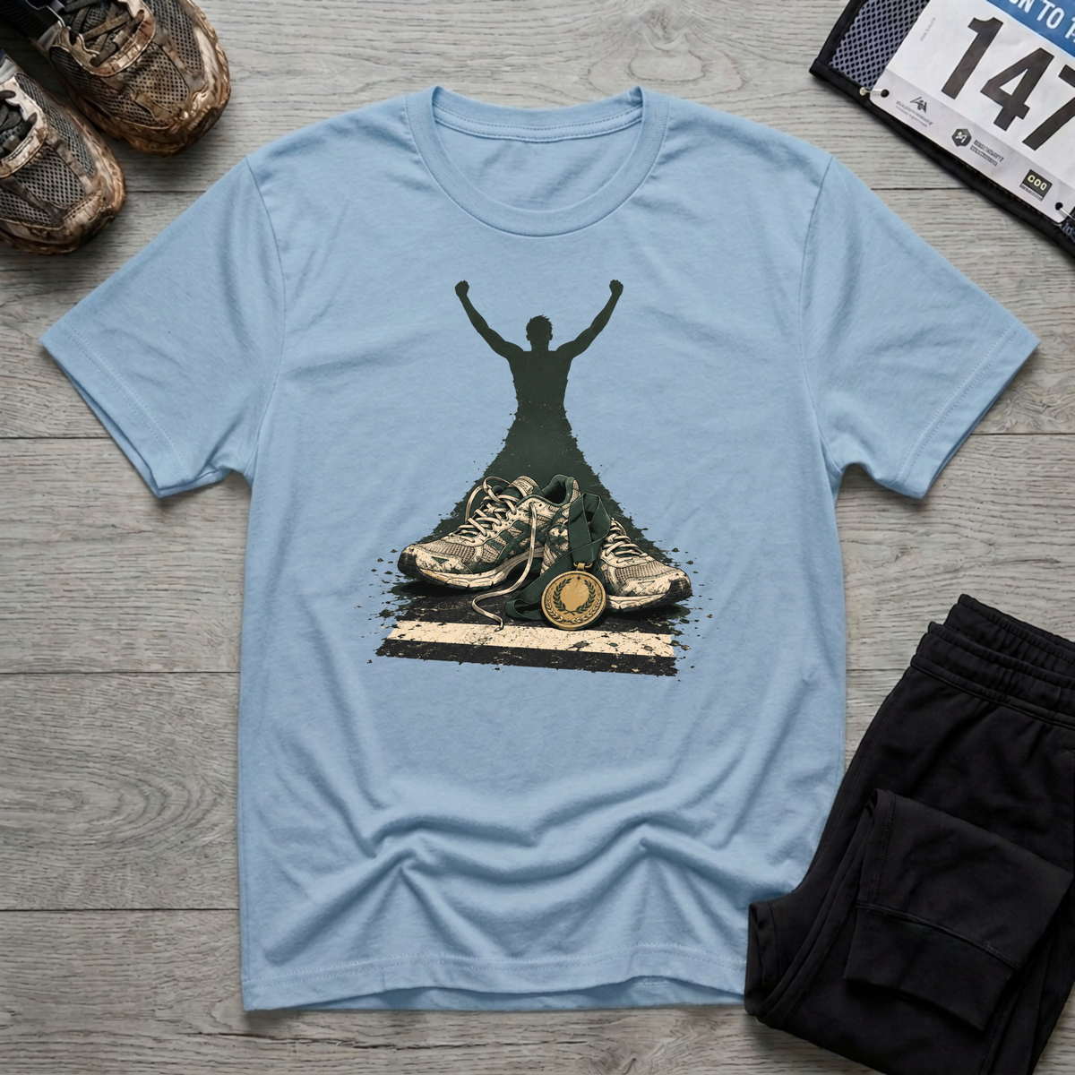 Finisher Shoes Male T-Shirt
