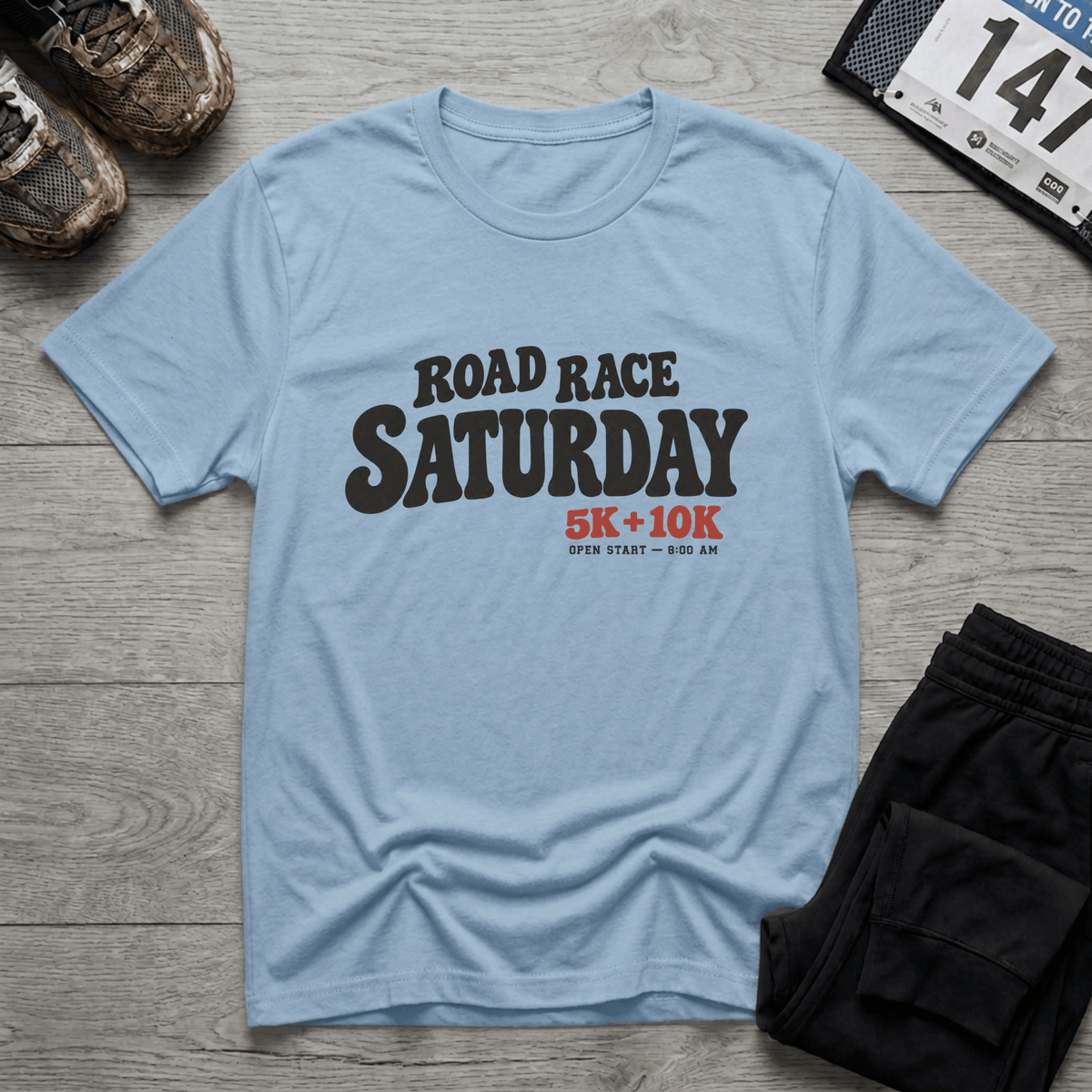 Road Race Saturday T-Shirt