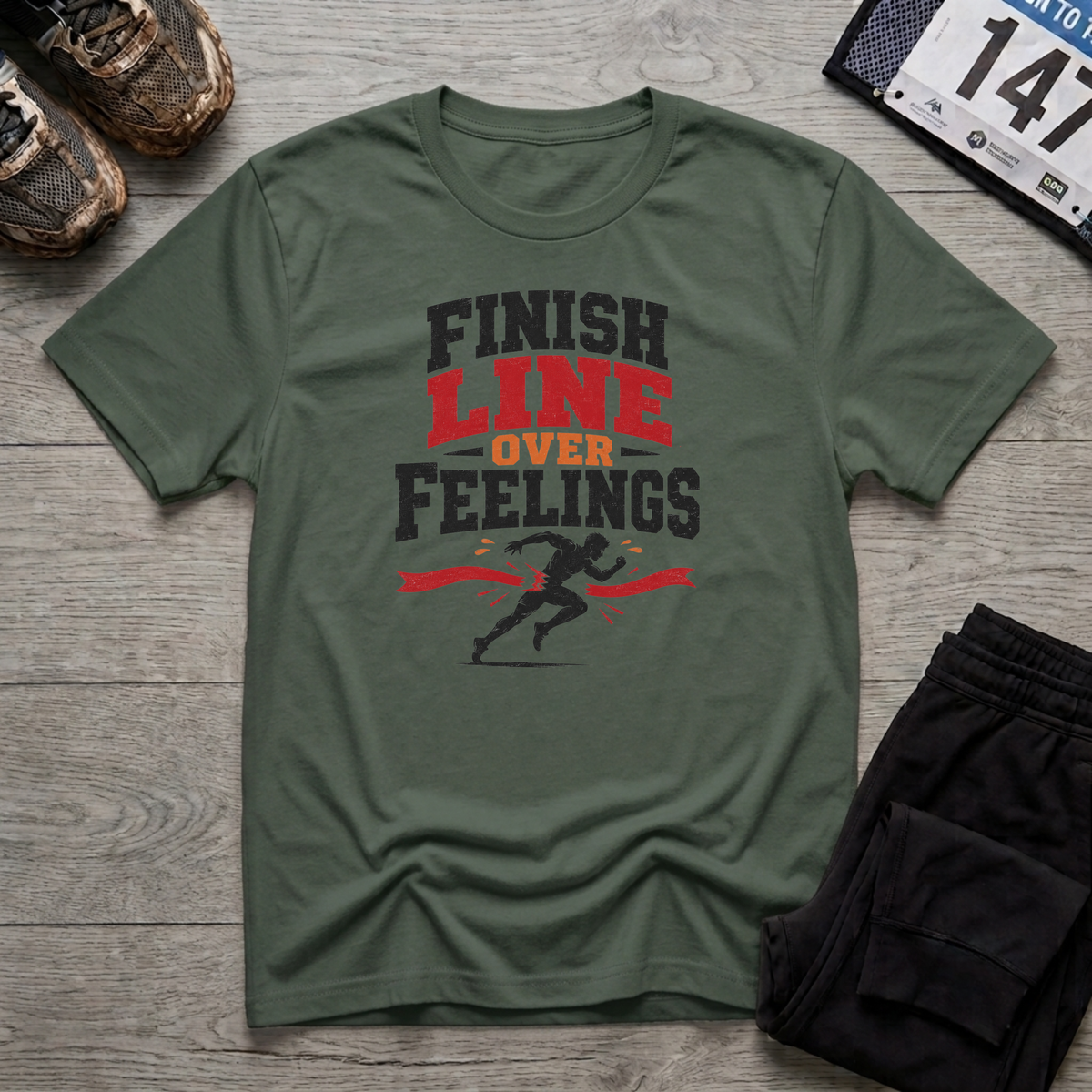 Finish Over Feelings T-Shirt