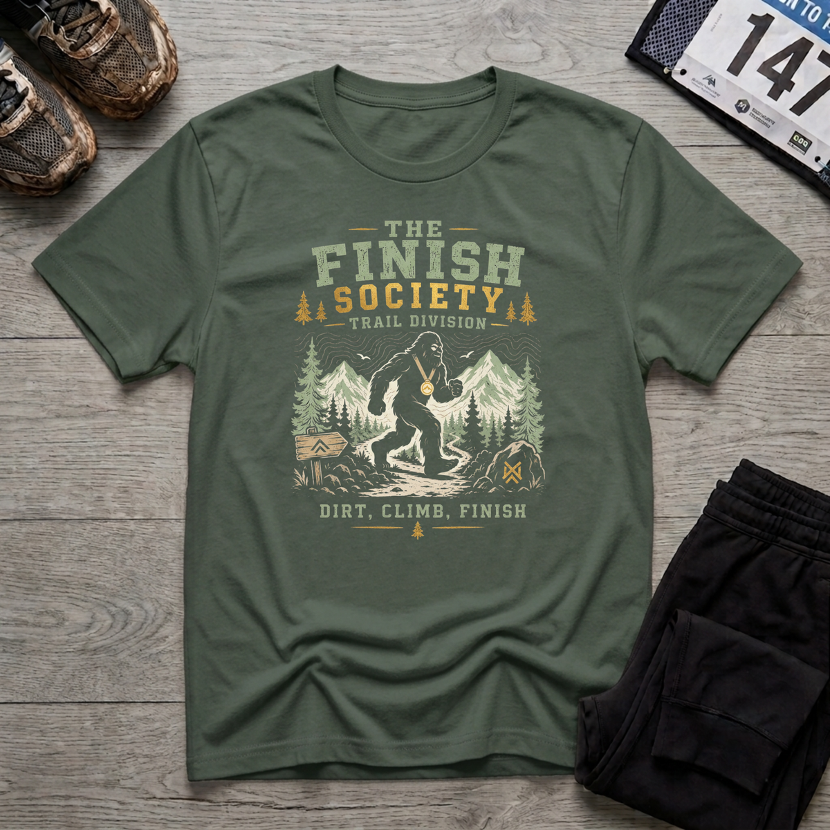 Trail Division Big Foot T-Shirt