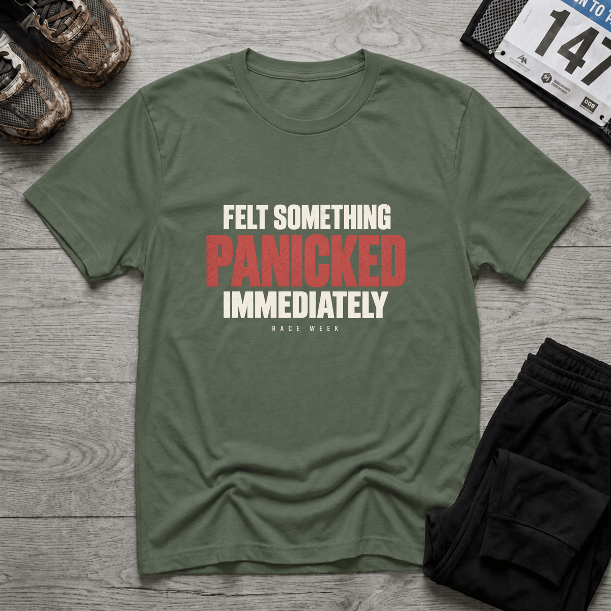 Felt Something Panicked T-Shirt
