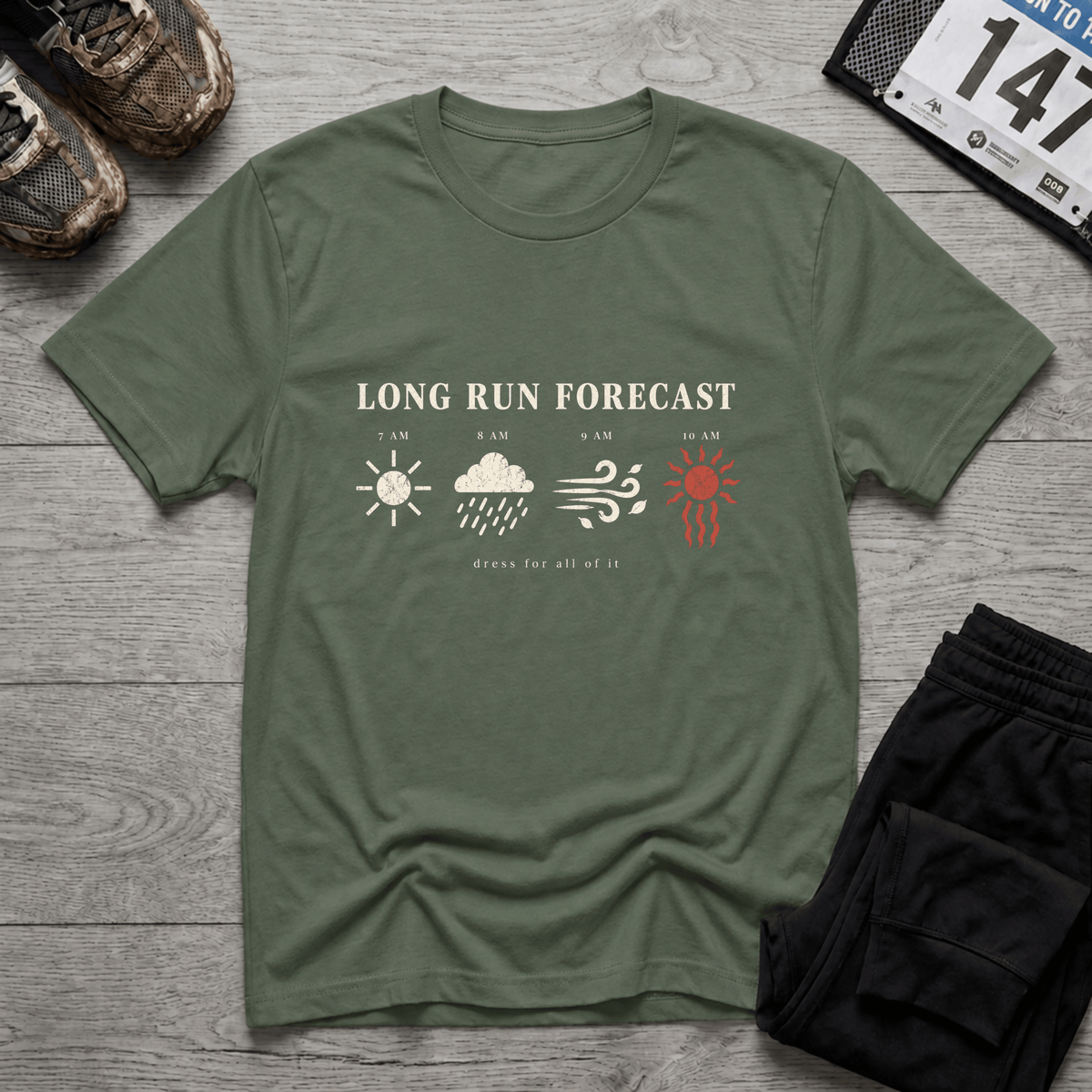 Long Run Forecast T-Shirt