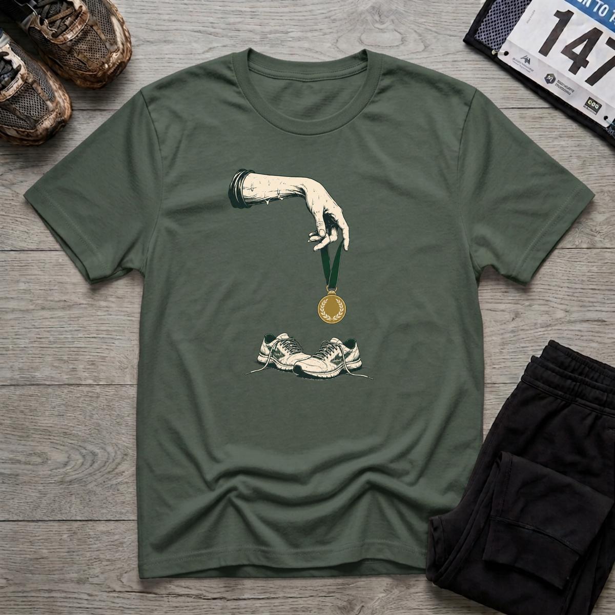 Medal and Shoes T-Shirt
