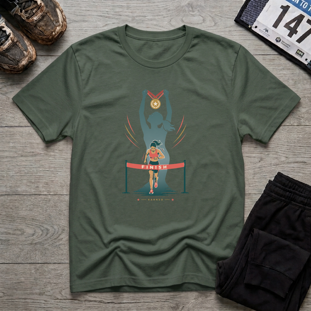 Earned Female T-Shirt