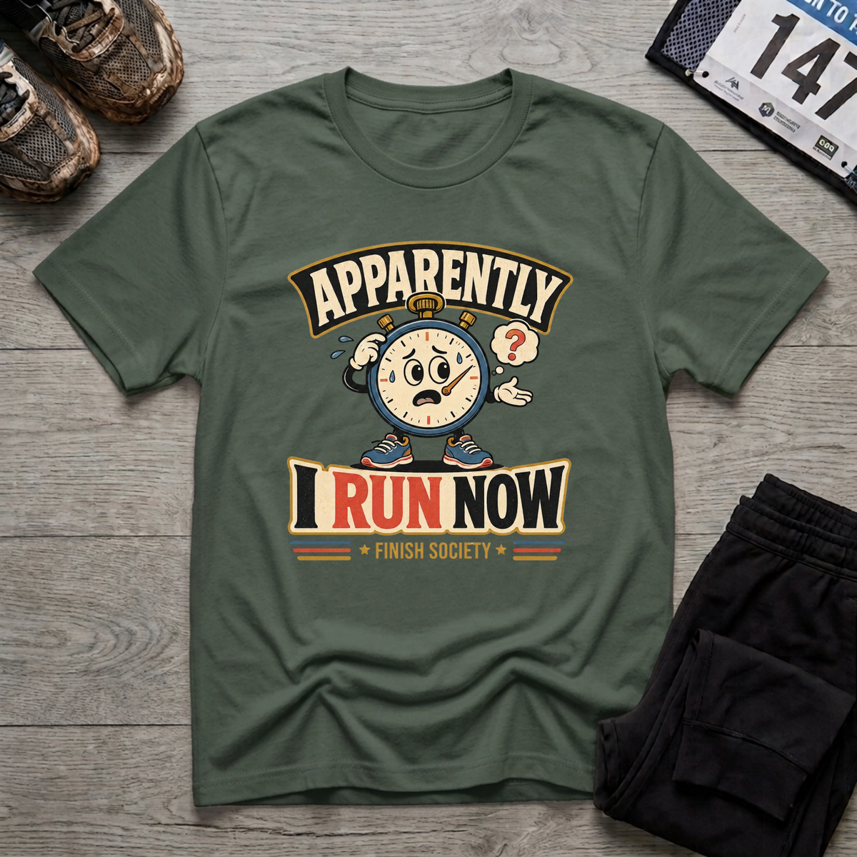 Apparently I Run T-Shirt