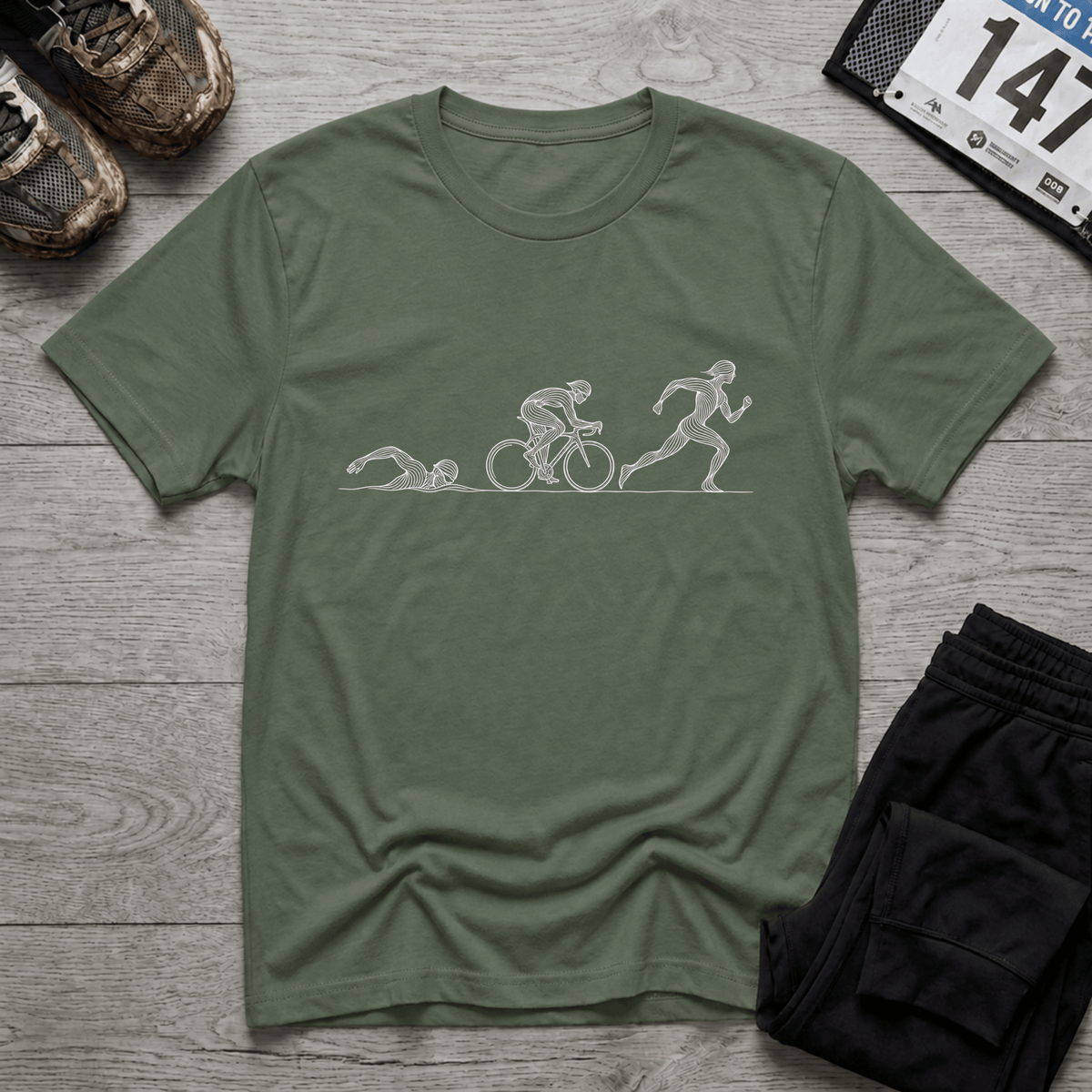 Swim Bike Run Flow T-Shirt