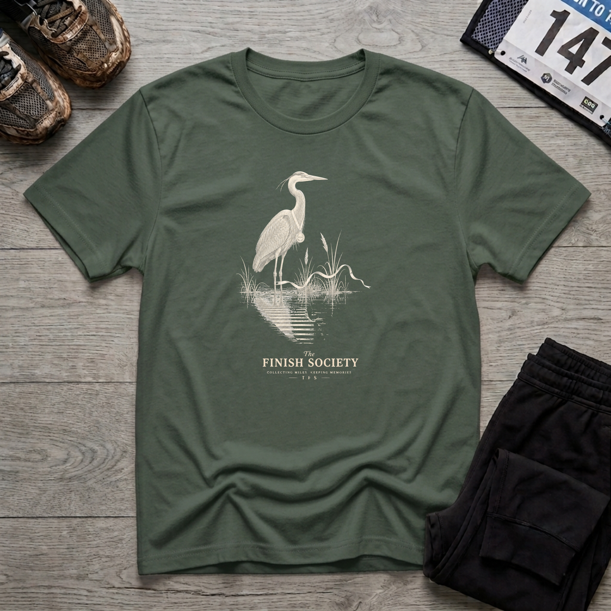 Heron Finisher T-Shirt