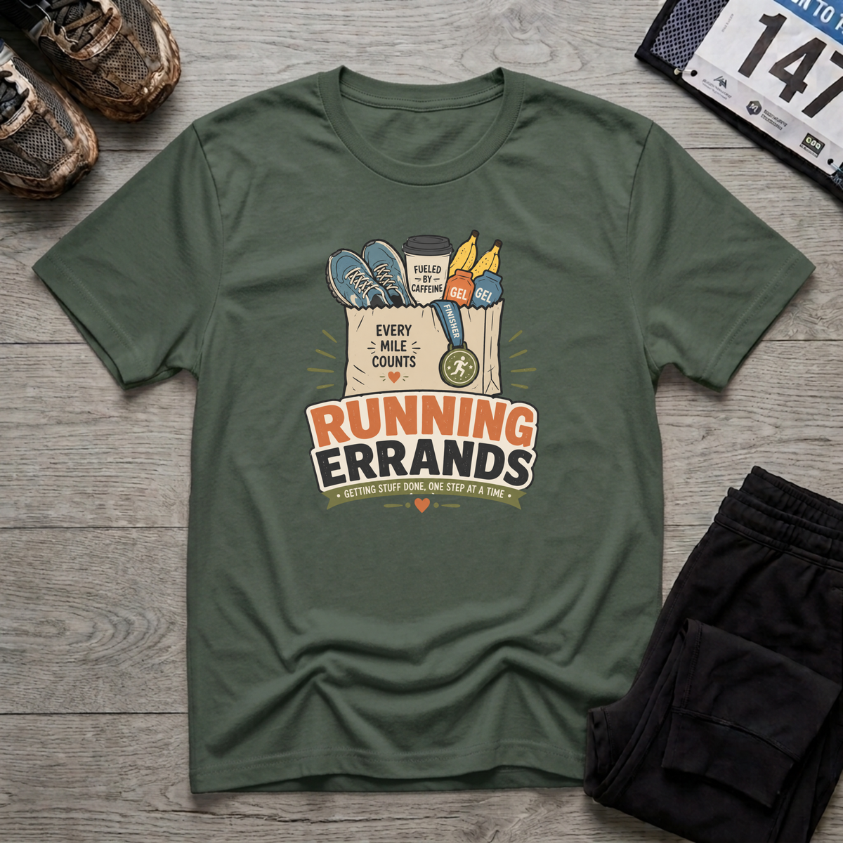 Running Errands T-Shirt