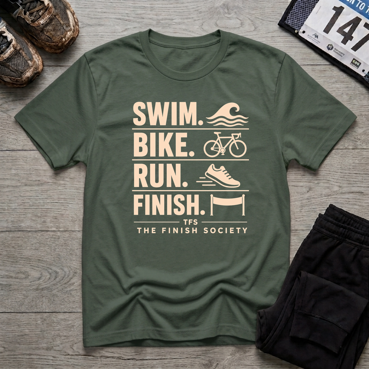 Swim Bike Run T-Shirt