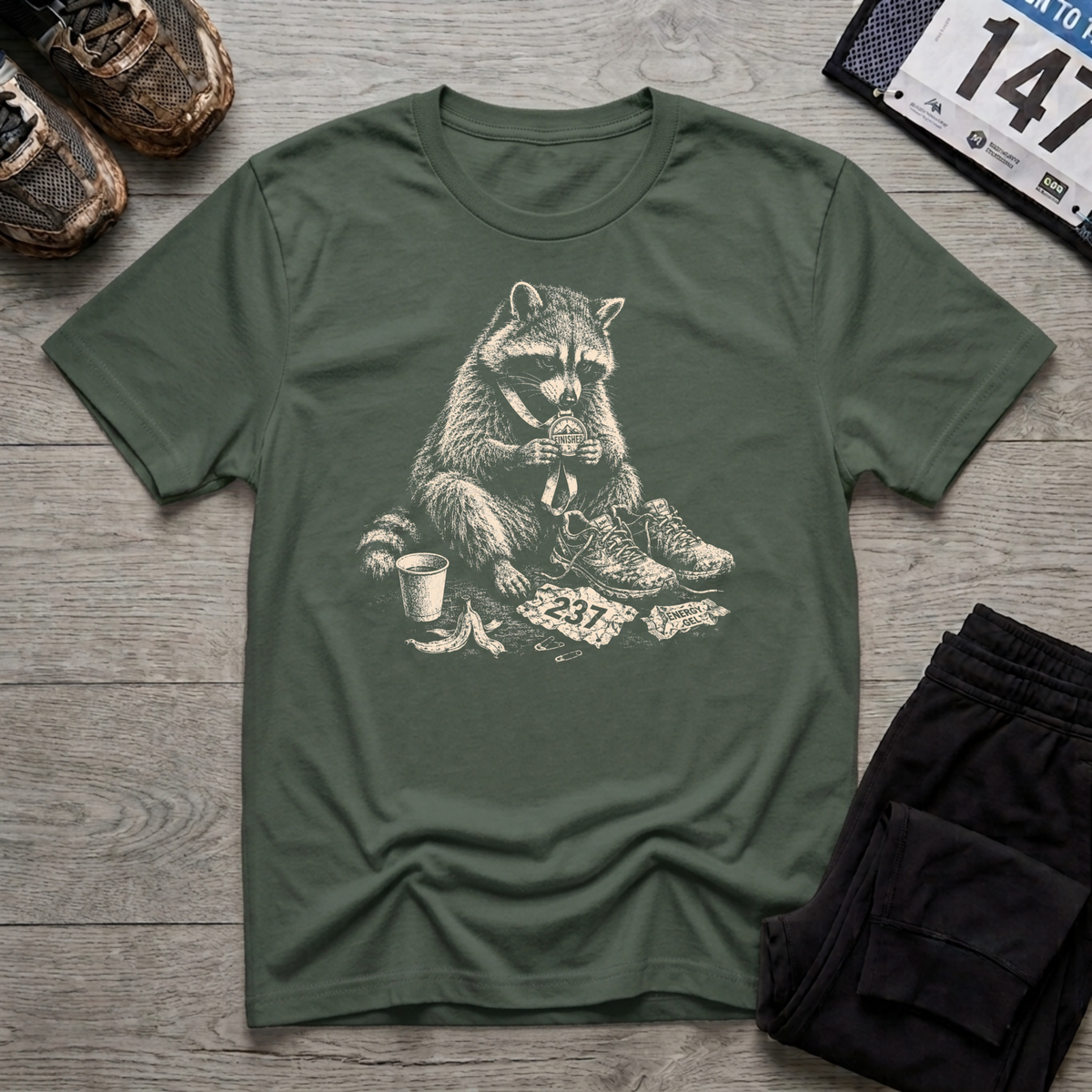 Finisher Racoon T-Shirt