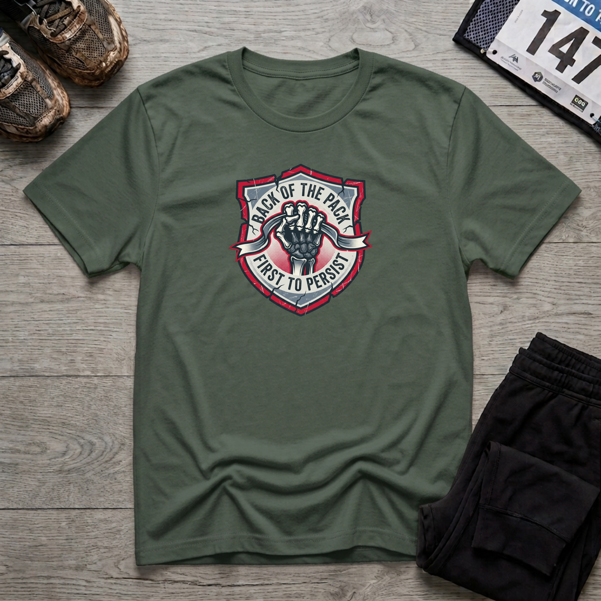 First to Persist T-Shirt