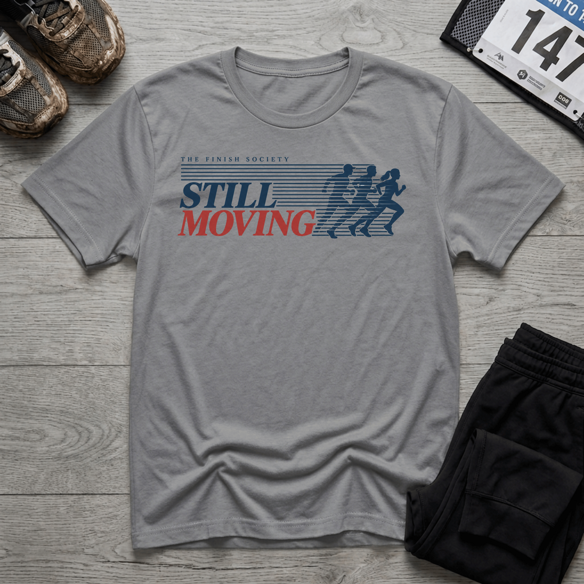 TFS mockup | Still Moving T-Shirt | Sport Grey | 717a37dea2524a83