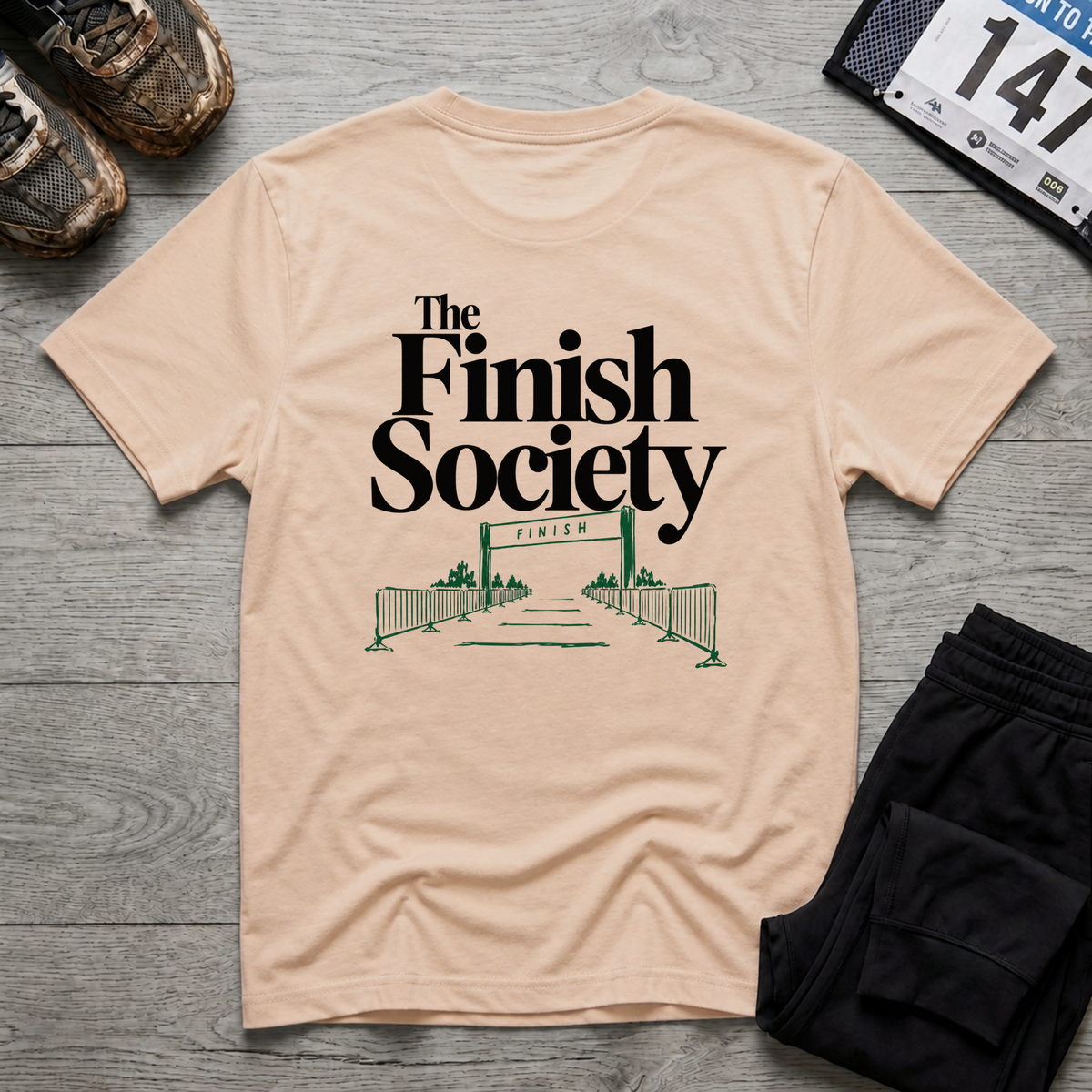TFS mockup | Finish Society - Finish Chute T-Shirt | Natural | 5970b647126cc5dd