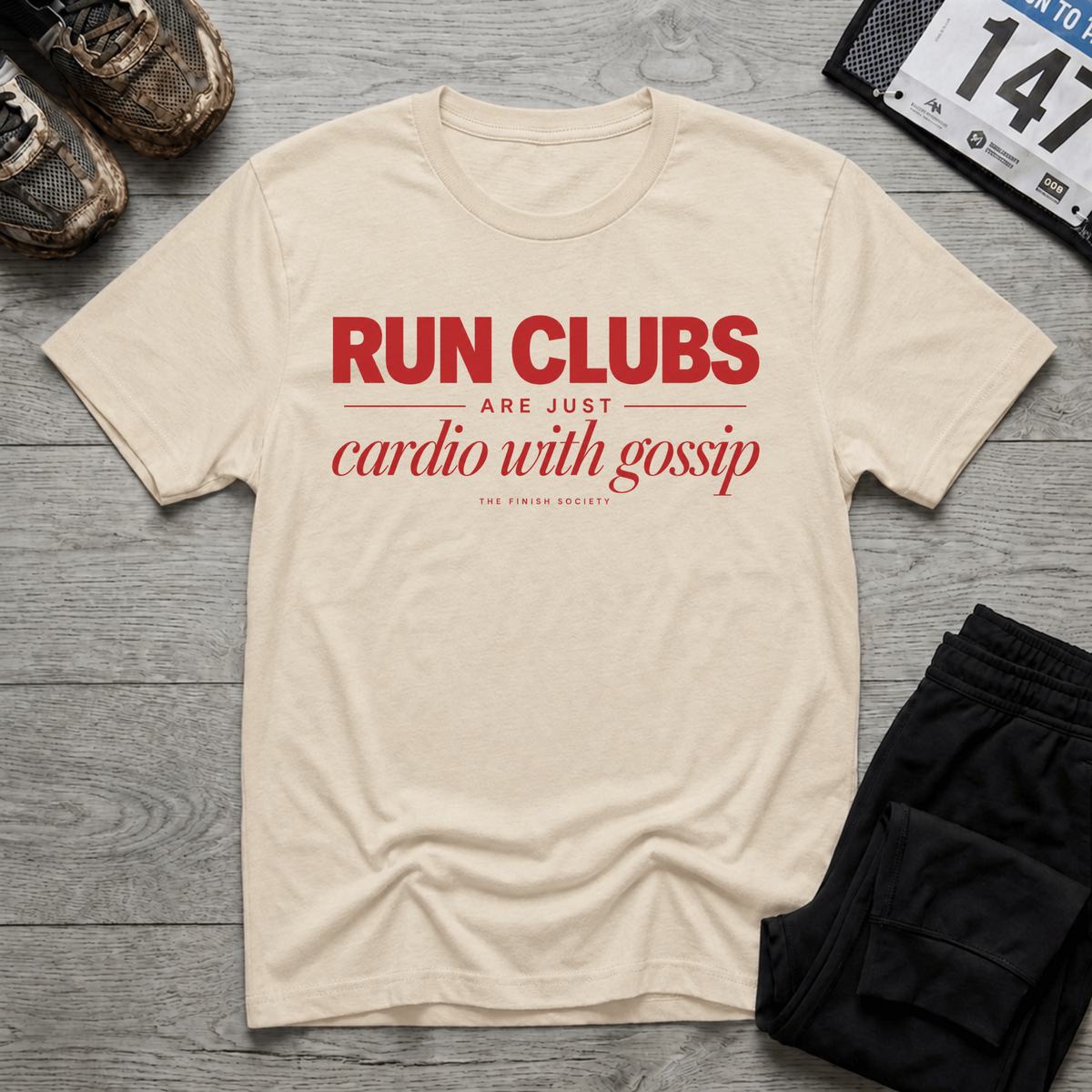 TFS mockup | Cardio Gossip T-Shirt | Natural | 7388a9ed495a7730