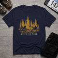 TFS mockup | After the Miles T-Shirt | Navy | 5d1f3a1e7d110159