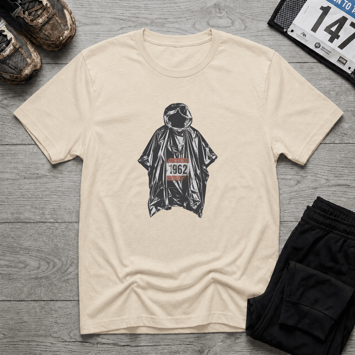 Start Line Poncho T-Shirt